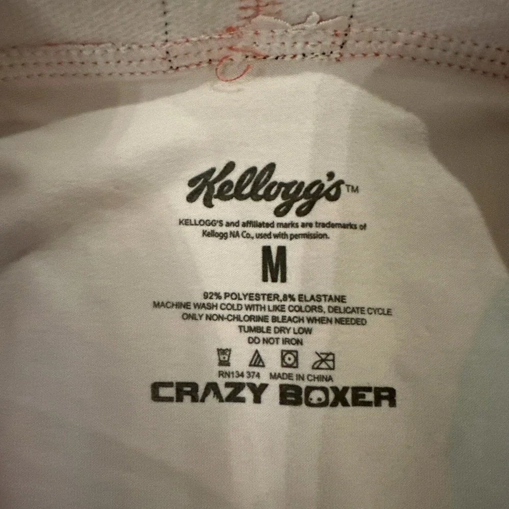 Mens CRAZY BOXER Kelloggs Fruit Loops Cereal Holiday‎ M Medium Underwear 32-34